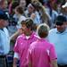 Michigan head coach Carol Hutchins argues with an umpire after a controversial call to end the inning in the game against Northwestern on Friday, May 3. Daniel Brenner I AnnArbor.com